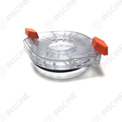 Couvercle avec vis papillons coloris orange, vis et joint torique Pompe BADU 40 SPECK PUMPEN