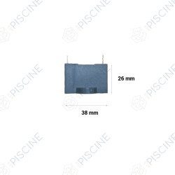 Condensateur ventilateur 5, 7 et 9 kW 2uF (ZODIAC) reference WWA01051 Condensateur ventilateur 5, 7 et 9 kW 2uF (ZODIAC) reference WWA01051