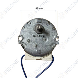 Moteur Ø6 230 VAC, 10 RPM pour pompe MP3 de 1 L/h (MICRODOS) Pompe doseuse MP2 SPEEDY Moteur Ø6 230 VAC, 10 RPM pour pompe MP3 de 1 L/h (MICRODOS) Pompe doseuse MP2 SPEEDY