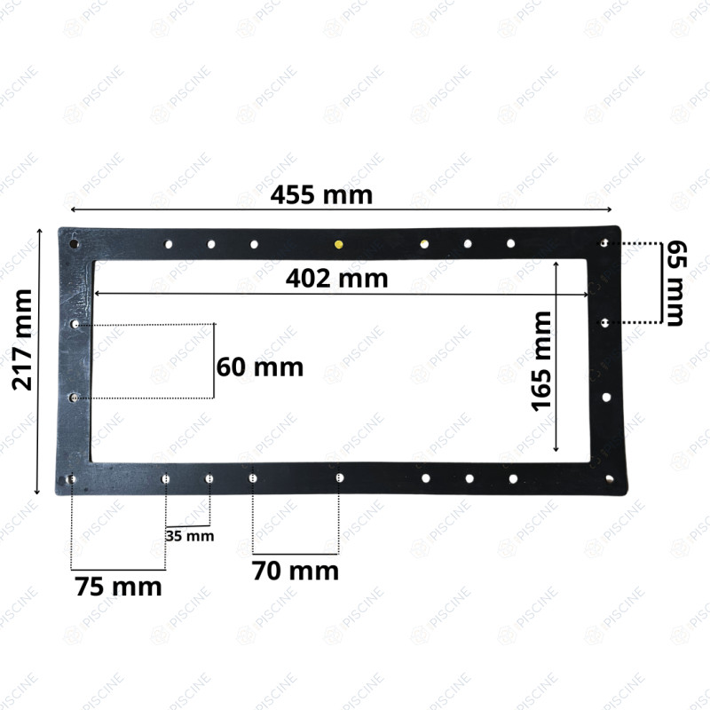 Joints de Bride SK GM (x2)- COFIES (HAYWARD) Skimmer COFIES Joints de Bride SK GM (x2)- COFIES (HAYWARD) Skimmer COFIES