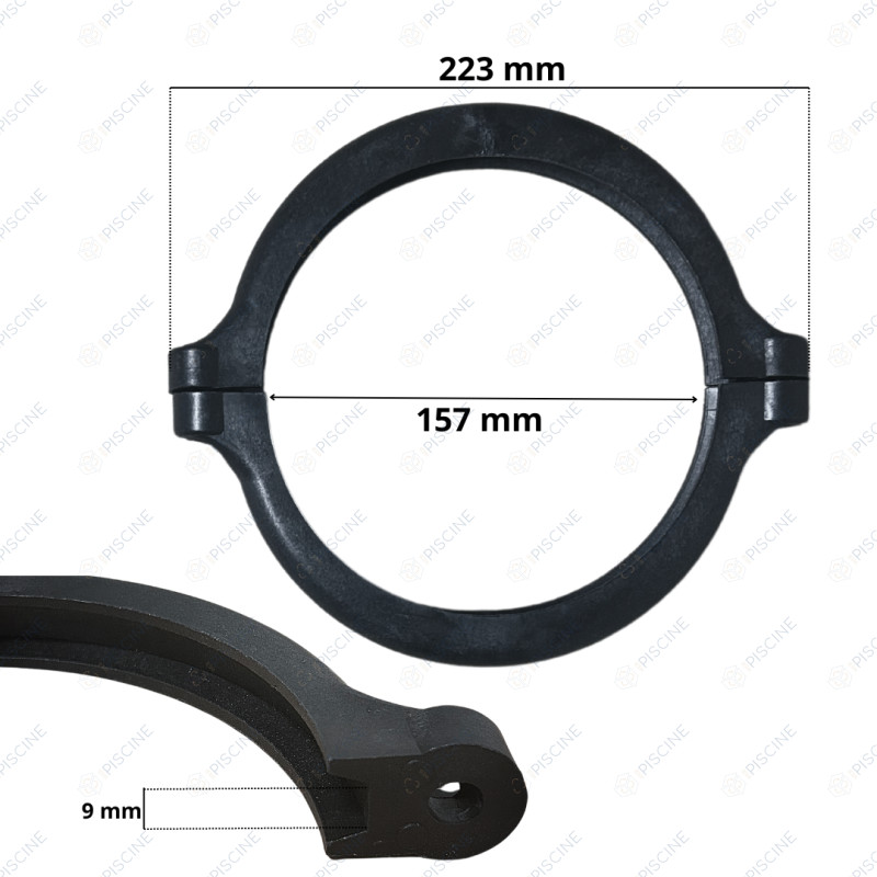 Collier + joint filtre cerland p-fi 400/500 piscine bois Collier + joint filtre cerland p-fi 400/500 piscine bois