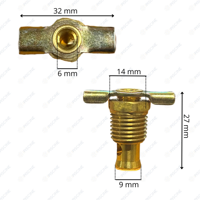 N'existe plus - Té de Purge d'Air FILTRE SAB Triton AM - (PENTAIR) reference R154662
