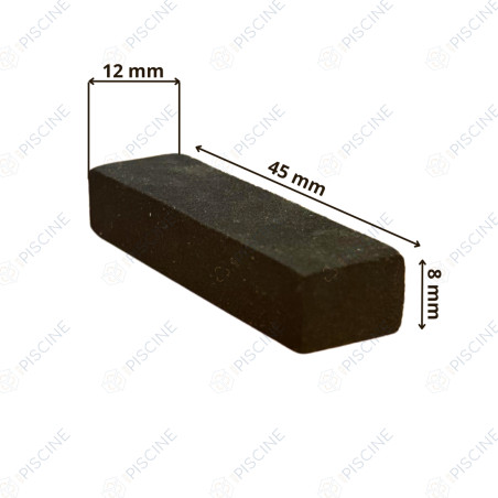 Arrêt de barrière mousse autocollant (WELTICO) Skimmer Classic A400 Béton