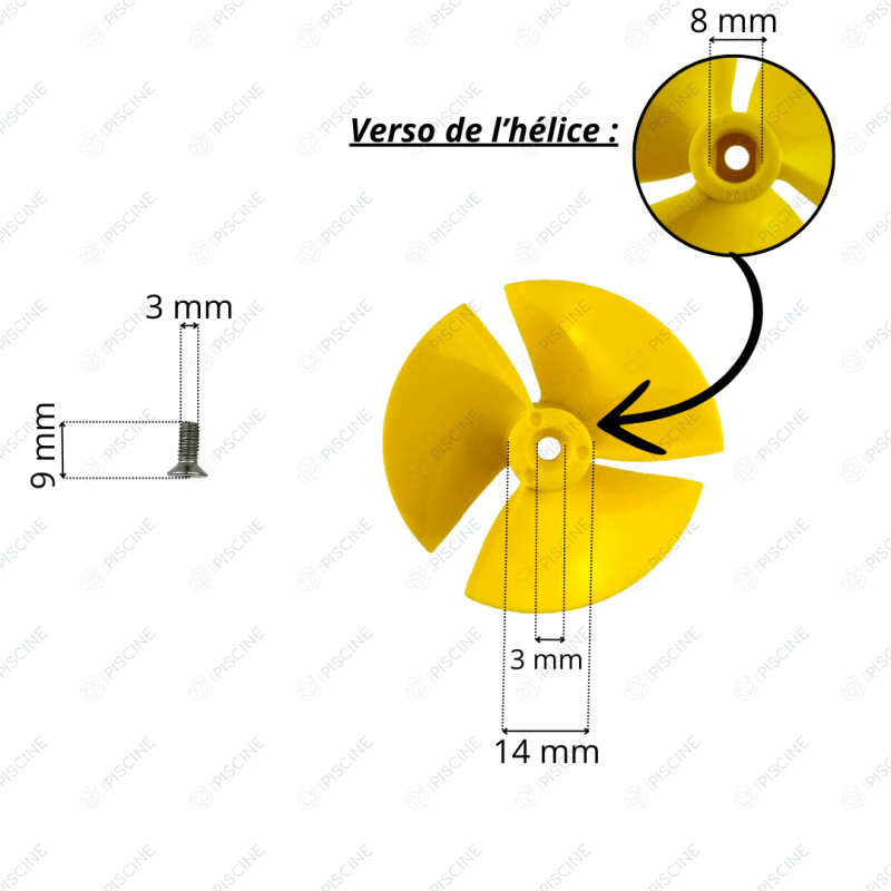 Hélice + Vis (Maytronics)