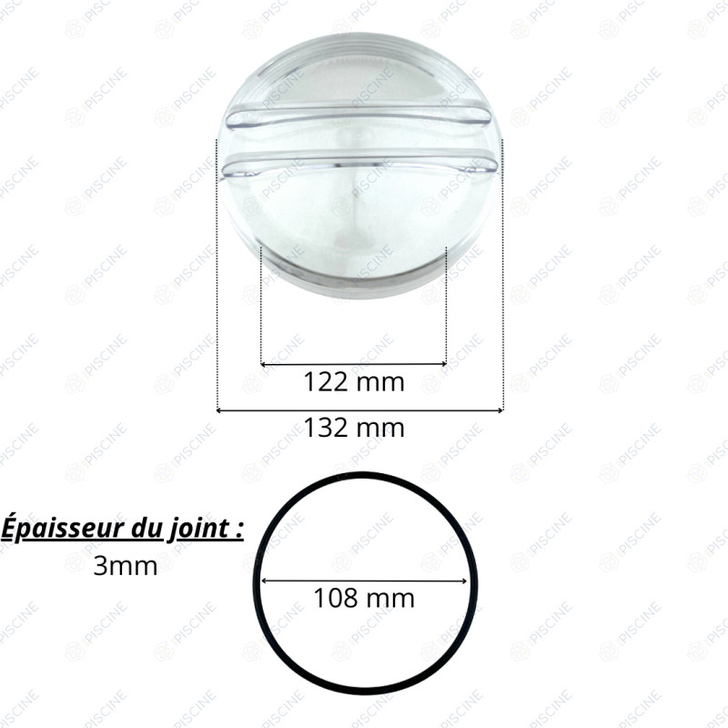 Couvercle Prefiltre Avec Joint Pompe FIDJI3 FIDJI4 FIDJ6 ASTRALPOOL