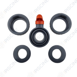 Vanne VDL piscine PVC quart de tour 1"1/2 référence 1410050