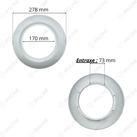 Enjoliveur PROJ Incand.300W DESIGN - COFIES (HAYWARD) reference PRDX240