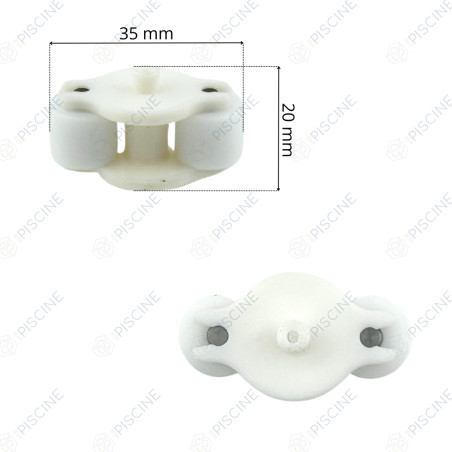 Porte galet pour pH mini et just pH Pool Technologie