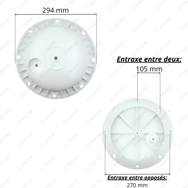 Couvercle de filtre 8'' Saturne (SNTE) reference CE04190000