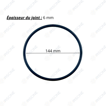 Joint de Couvercle Préfiltre pompe (142,3X6,69) 5JWP, 5P2R, S5P2R (STA-RITE) Pompe 5JWP STA-RITE