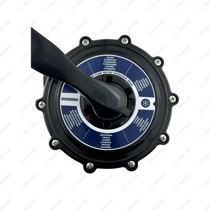 Vanne side classic plus 2" noire avec jonction entraxe 230mm référence 74862 Vanne side classic plus 2" noire avec jonction entraxe 230mm référence 74862