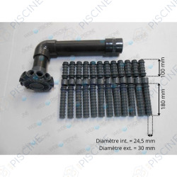 Ensemble collecteur (+ crépines) FSAB Aster D.900 avant 2008 - 2"1/2 femelle (Astral) reference 4404010128 Ensemble collecteur (+ crépines) FSAB Aster D.900 avant 2008 - 2"1/2 femelle (Astral) reference 4404010128
