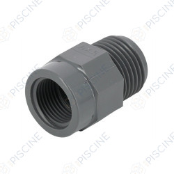 Réducteur PVC pour clapet d'injection (Zodiac) Régulateur PH Perfect/Expert