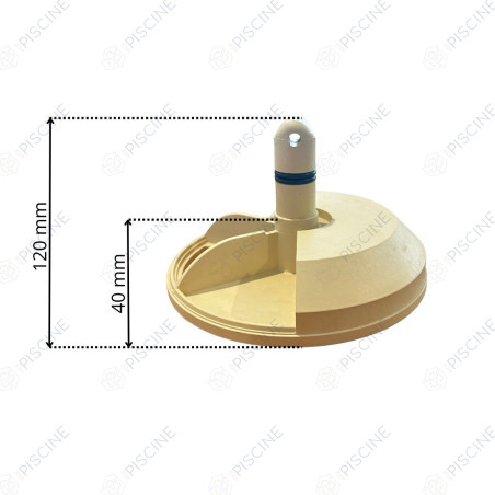 Boisseau VAN 2'' Midas h 105 mm - 101D218M (SNTE) Vanne Top et Side 1''1/2 - 2'' - 3'' (avant 2006)