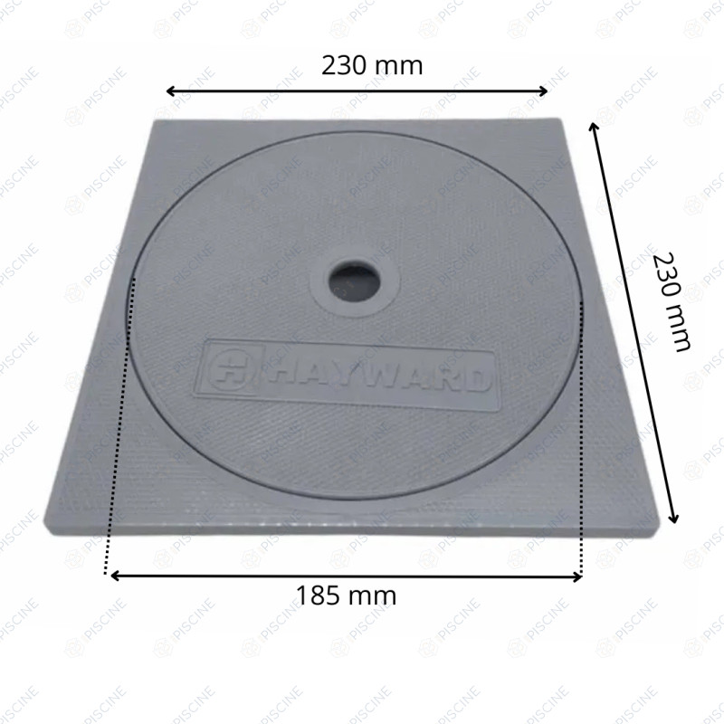 Kit cadre + couvercle Gris clair SK Cofies (HAYWARD) Skimmer COFIES