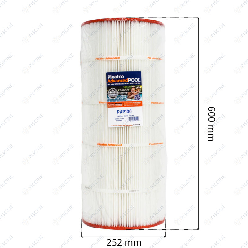 Cartouche de filtration PENTAIR CNC 100 et PXC-RP100