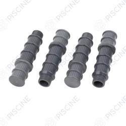 Lot de 4 crépines 50mm longeur 140 mm NC serie HAYWARD