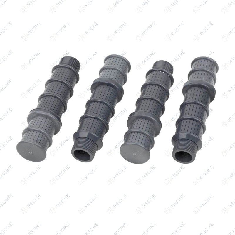 Lot de 4 crépines 50mm longeur 140 mm NC serie HAYWARD