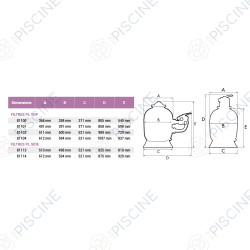 Filtre PL Hayward Filtre PL Hayward