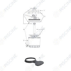 Collecteur complet pour filtre P-FI 500
