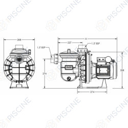 Pompe 5P2RE LA STA-RITE Pompe 5P2RE LA STA-RITE
