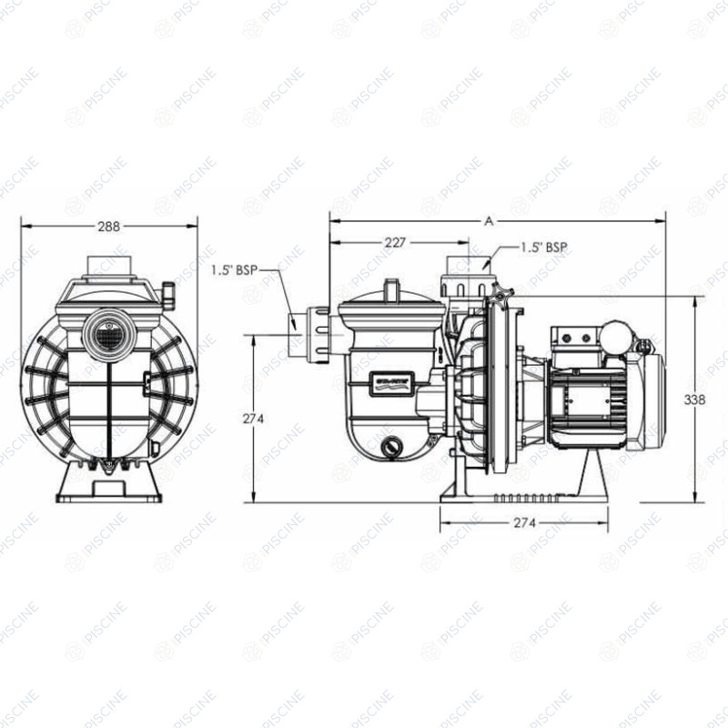 Pompe 5P2RE LA STA-RITE Pompe 5P2RE LA STA-RITE