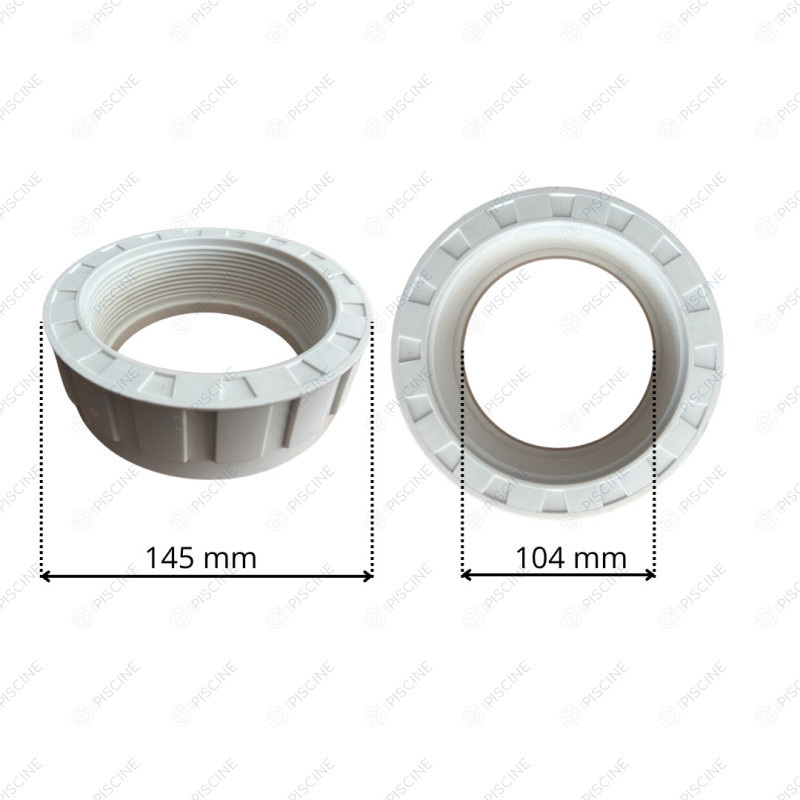 Kit raccord union + écrou FILTRE LSC 36 3''/42/48 Avant 2004 - (LACRON) reference 6018SP Kit raccord union + écrou FILTRE LSC 36 3''/42/48 Avant 2004 - (LACRON) reference 6018SP