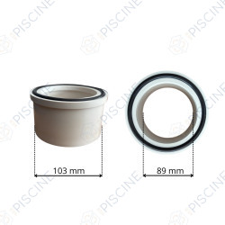 Kit raccord union + écrou FILTRE LSC 36 3''/42/48 Avant 2004 - (LACRON) reference 6018SP