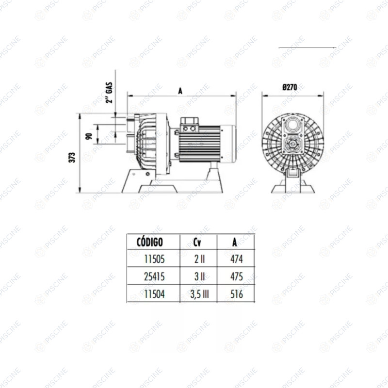 Pompe de Nage CCIH 200M Doll 11505 2CV Pompe de Nage CCIH 200M Doll 11505 2CV