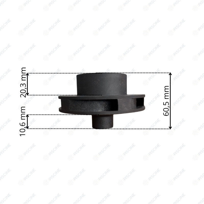 Turbine pompe Superflo 0,50CV Mono (PENTAIR) reference R355174M