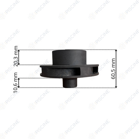 Turbine pompe Superflo 0,50CV Mono (PENTAIR) Pompe SUPERFLO PENTAIR