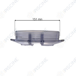 Couvercle Polycarbonate 6" fileté FSAB LSR-18 (LACRON) reference 620929 Couvercle Polycarbonate 6" fileté FSAB LSR-18 (LACRON) reference 620929