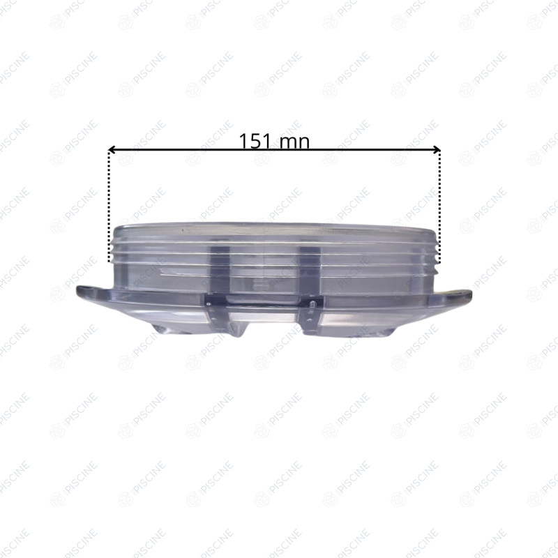 Couvercle Polycarbonate 6" fileté FSAB LSR-18 (LACRON) reference 620929 Couvercle Polycarbonate 6" fileté FSAB LSR-18 (LACRON) reference 620929