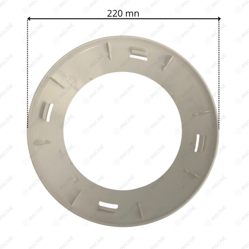 Enjoliveur Lumiplus rapid béton blanc (Astralpool) référence 4403010075 Enjoliveur Lumiplus rapid béton blanc (Astralpool) référence 4403010075