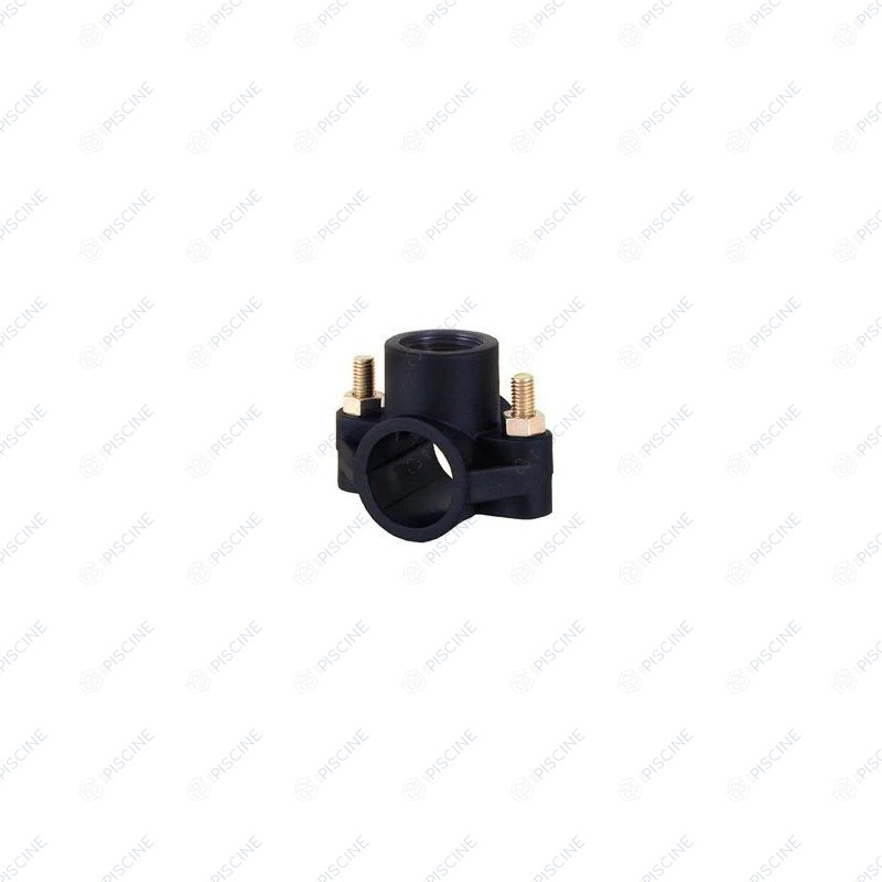 Collier de prise en charge PVC FxF (Ø50mm x3/4 à visser) - réf. 05142