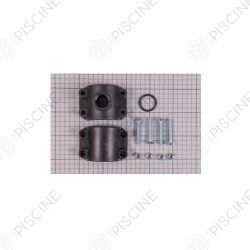 Collier de prise en charge PVC FxF (Ø63mm x3/4 à visser) - réf. 05145