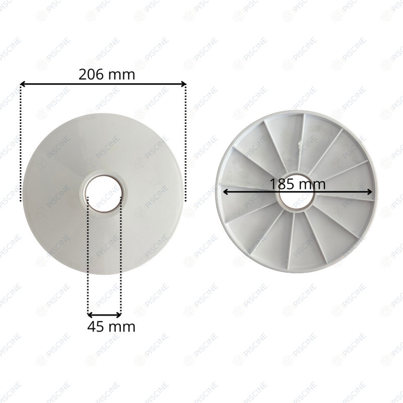 Skim-Vac SK SANS COUDE - (WELTICO) reference 62462