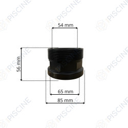 Kit de traversée de paroi filtre Aquarius 22-35