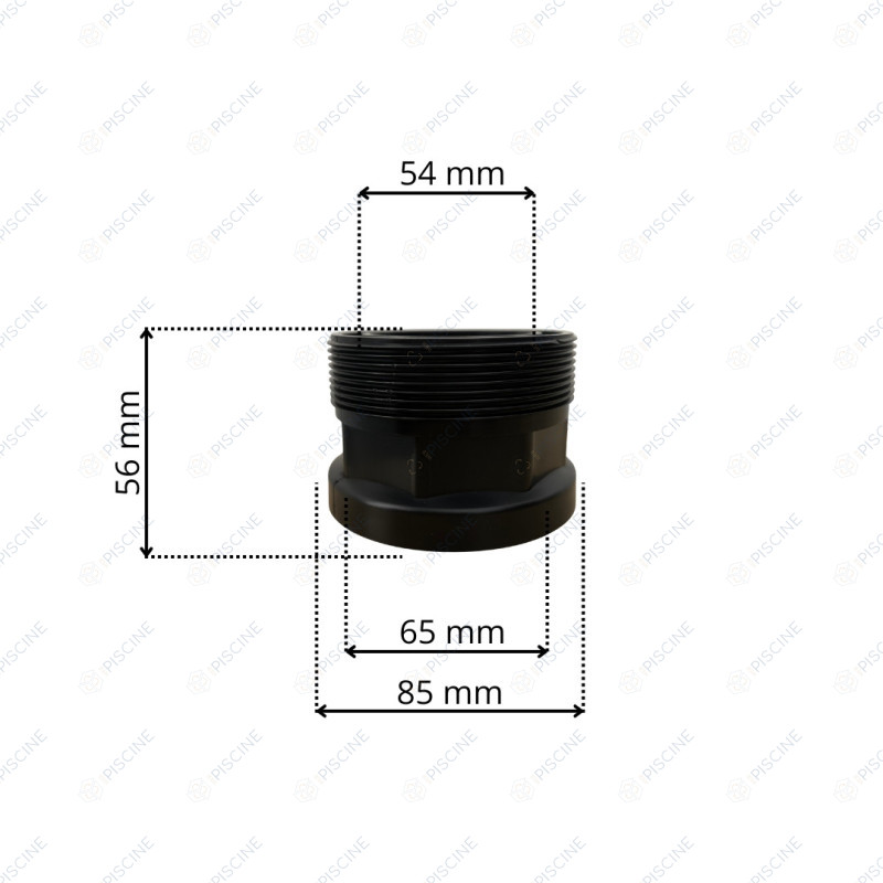Kit de traversée de paroi filtre Aquarius 22-35 Kit de traversée de paroi filtre Aquarius 22-35