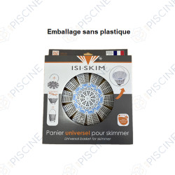 Panier ISI‑SKIM adaptable à toutes les tailles de skimmer Panier ISI‑SKIM adaptable à toutes les tailles de skimmer