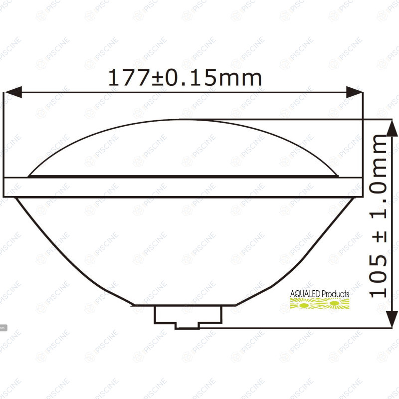 Ampoule LED par 56 RGB synchronisable 20 W Ampoule LED par 56 RGB synchronisable 20 W