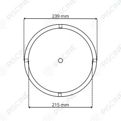 Couvercle FILTRE SAB Triton NM/Clear Pro - 8 1/2'' Transparent - (PENTAIR) reference R152500 Couvercle FILTRE SAB Triton NM/Clear Pro - 8 1/2'' Transparent - (PENTAIR) reference R152500