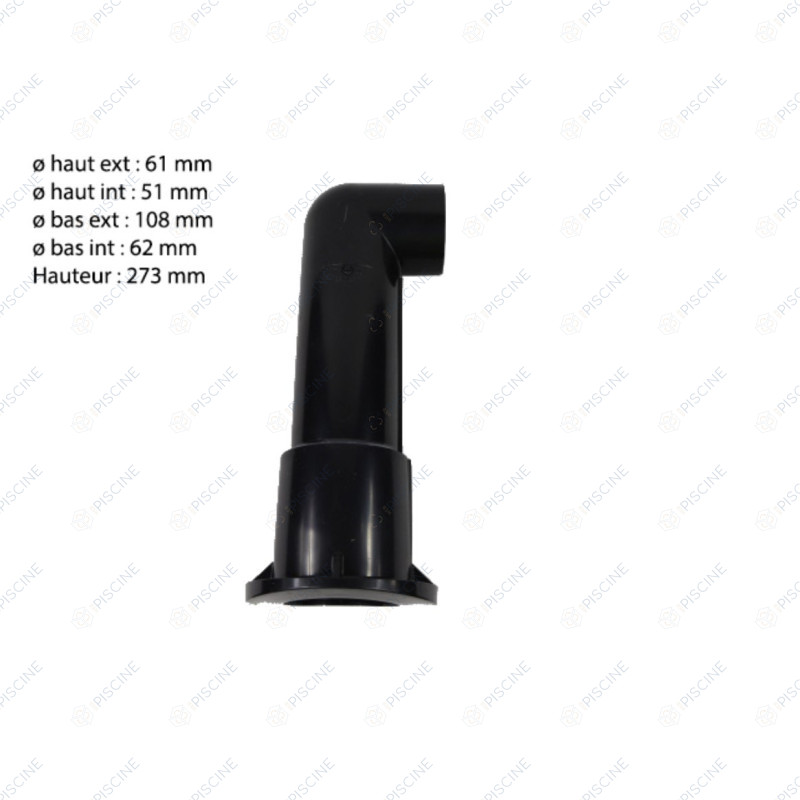 Coude Inf/Sup FILTRE SAB S0210S (HAYWARD) reference SX0210CD
