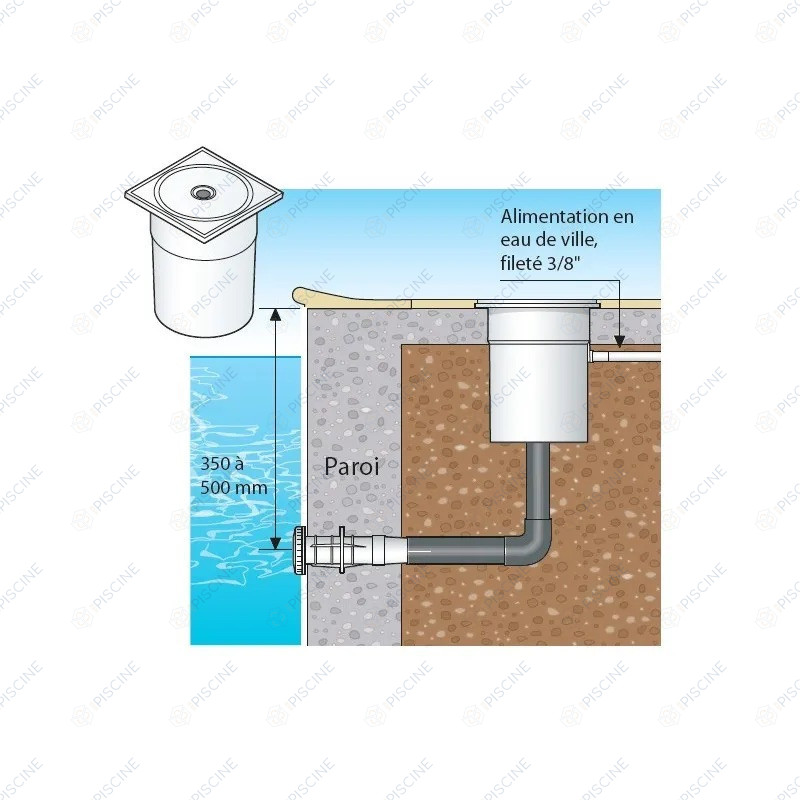 Régulateur de niveau - (Hayward) Skimmer SP1075 à SP1085 Régulateur de niveau - (Hayward) Skimmer SP1075 à SP1085