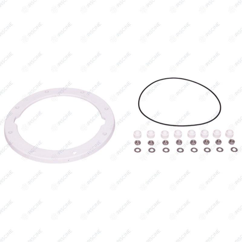 Bride de fixation pour vanne + joint + visserie