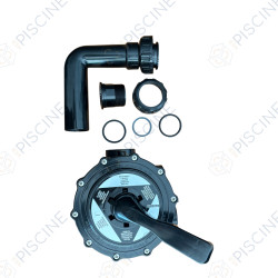 Vanne side Multivoies 2'' Filtre À Diatomée Clarity - Code 15389 (ASTRAL) reference 43043