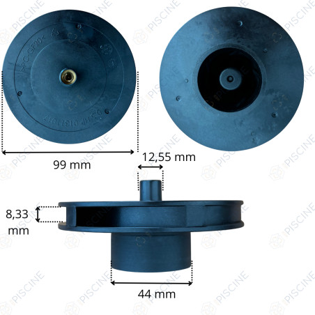 Turbine SS050(220V/50HZ)/ SS100(110V/60HZ) & (220V/60HZ) reference E01311017