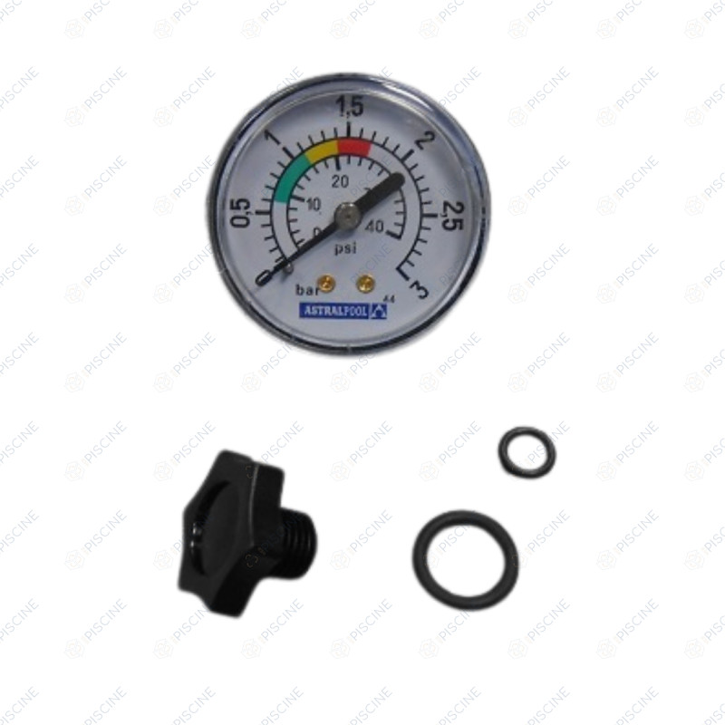 Manomètre 1/8" + Purge d'air FILTRE SAB Vesubio 2011 (ASTRAL) reference 4404260203