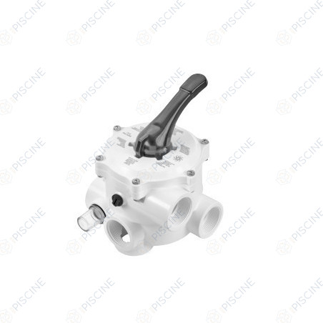 Vanne 6 positions Badu Mat 1"1/2 R 41/3 GK - crème (Speck) - réf. 2635.000.000