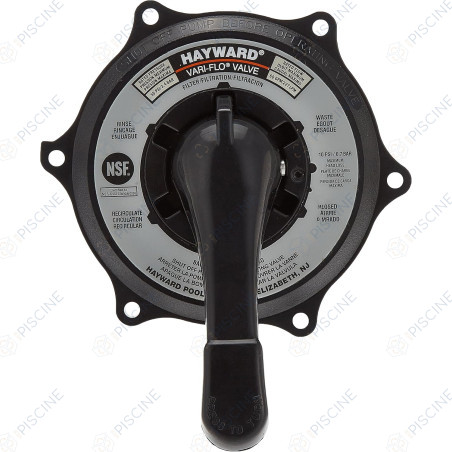 Intérieur VANNE Complet - sans Joint Etoile SP710/711/712 Noir (HAYWARD) Vannes Multivoies